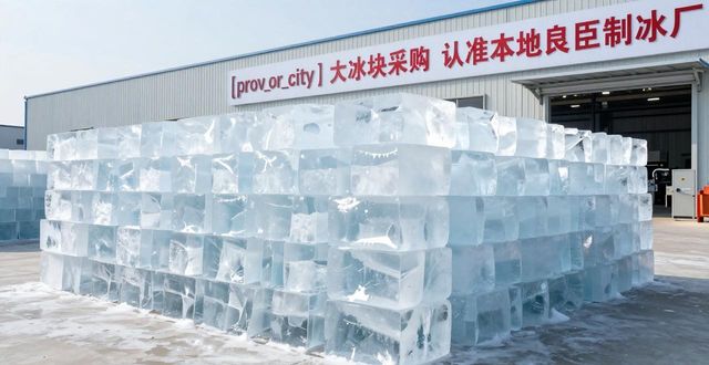 湖州大冰块采购 认准本地良臣制冰厂