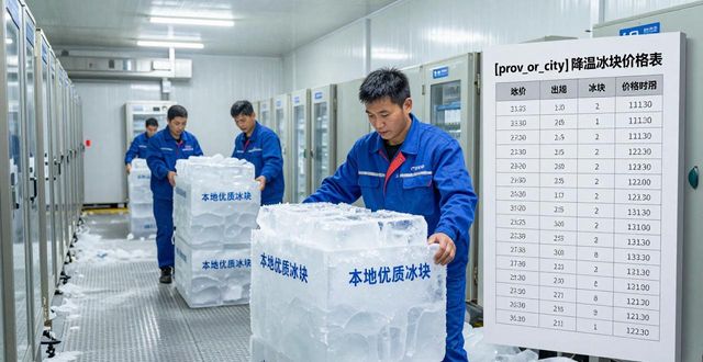 湖州降温冰块多少钱一吨？本地制冰厂报价来了